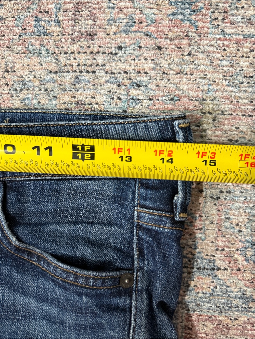 Citizens of Humanity Racer Low Rise Skinny Jeans 25 Patina - Picture 7 of 9